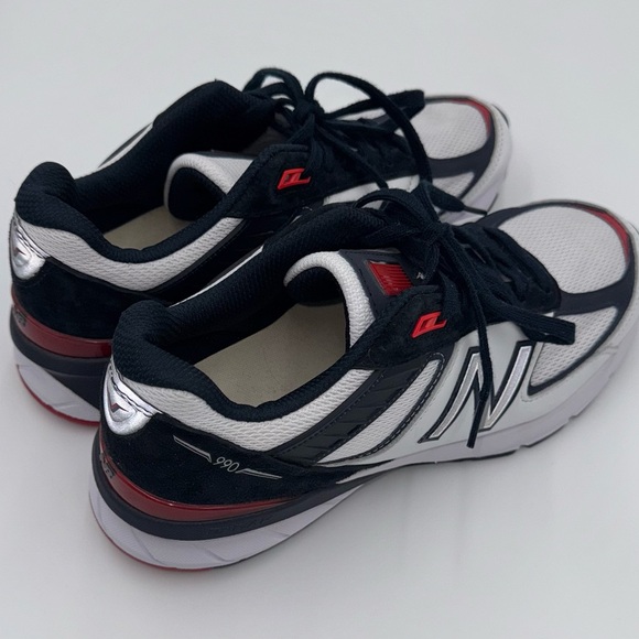 New Balance 990 V5; White Carbon Red; Men’s Size 9.5 - Picture 7 of 11